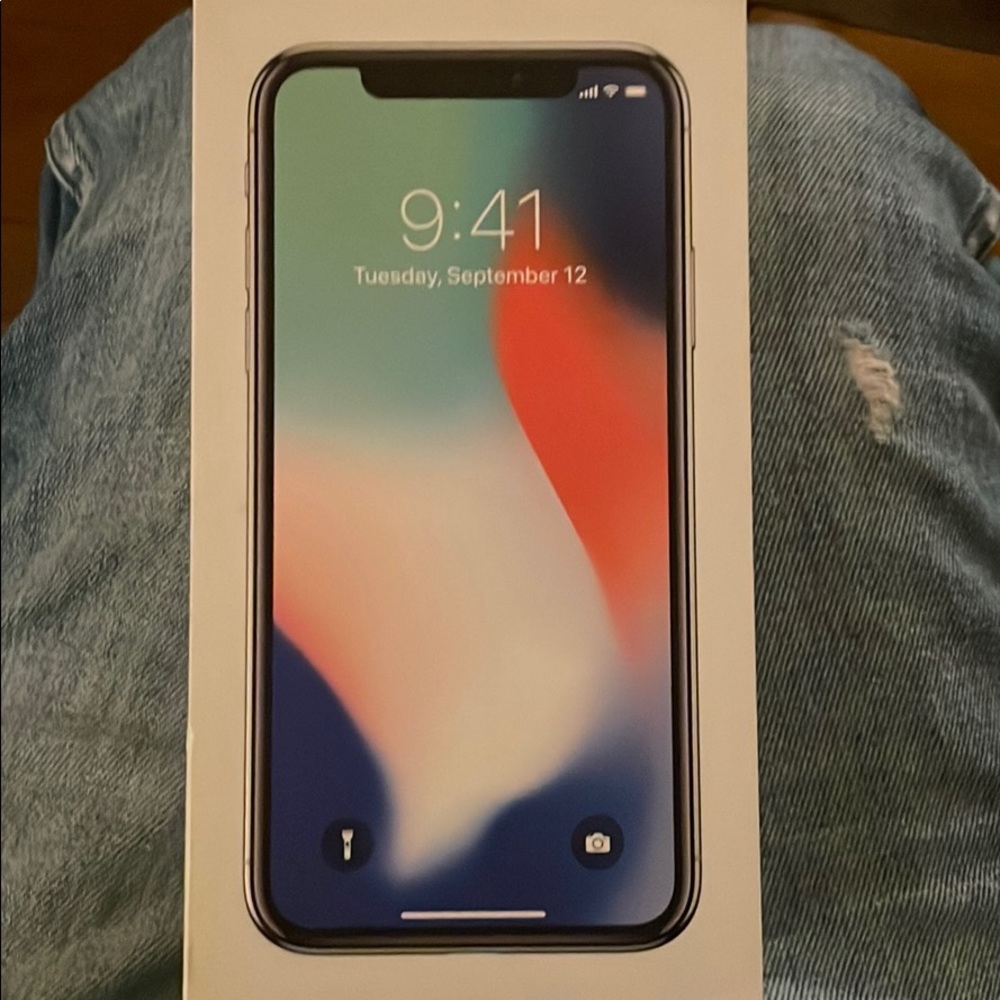 iPhone X 256MB unlocked in excellent condition